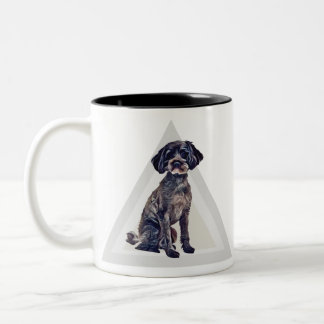 Taza Bicolor Perro precioso de Schnoodle