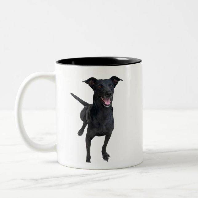 Taza Bicolor Perros de Carlos (Izquierda)