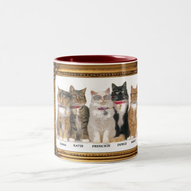 TAZA BICOLOR PERSIANAS COMO CAT DE A, (Centro)