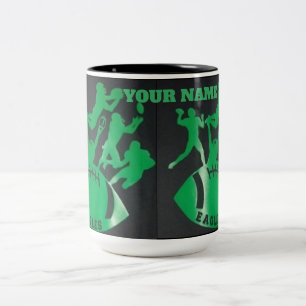 TAZA BICOLOR PERSONAL EAGLES MUG