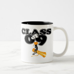 TAZA BICOLOR PERSONALICE LA CLASE DEL GRADUADO 09