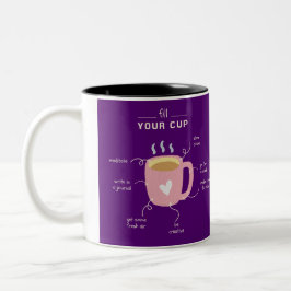 Taza Bicolor Personalice sus mañanas con Mug diseñado por Perso
