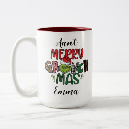 Taza Bicolor personalised family Christmas rate