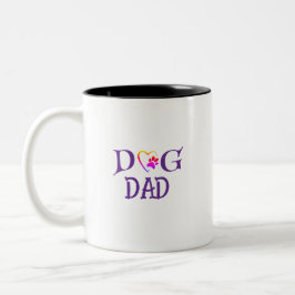 Taza Bicolor Personaliza a Dog Dad