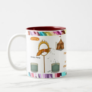 Taza Bicolor Personaliza: Calamar Squirty