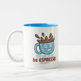 Taza Bicolor Personalizable Be Espresso