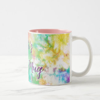Taza Bicolor Personalizable Coffee Mug