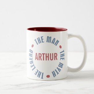 Taza Bicolor Personalizable de la leyenda del mito del hombre