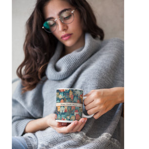 Taza Bicolor Personalizable doméstico sueco