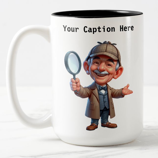 Taza Bicolor Personalizable Personalizado de Investigador Priva (Subido por el creador)