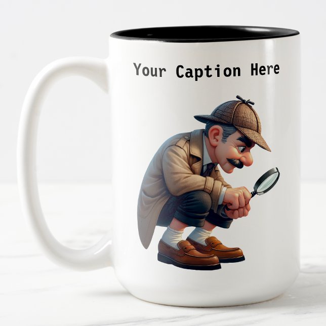 Taza Bicolor Personalizable Personalizado de Investigador Priva (Subido por el creador)