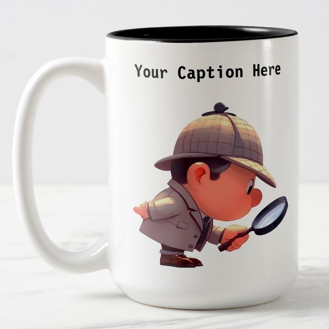 Taza Bicolor Personalizable Personalizado de Investigador Priva (Subido por el creador)