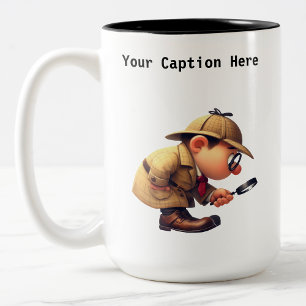 Taza Bicolor Personalizable Personalizado de Investigador Priva