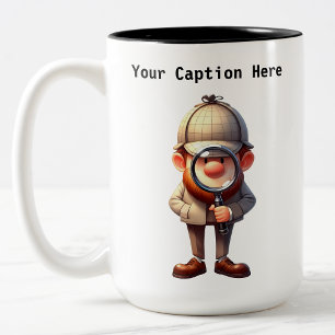 Taza Bicolor Personalizable Personalizado de Investigador Priva