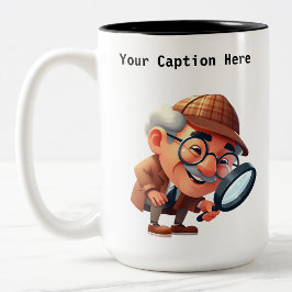 Taza Bicolor Personalizable Personalizado de Investigador Priva