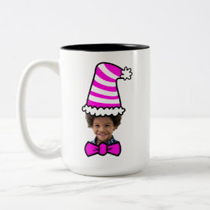 Taza Bicolor Personalizable Tall Gorra Photo Mug