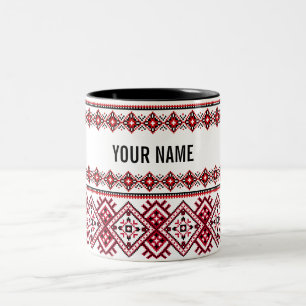Taza Bicolor Personalizable Vyshyvanka
