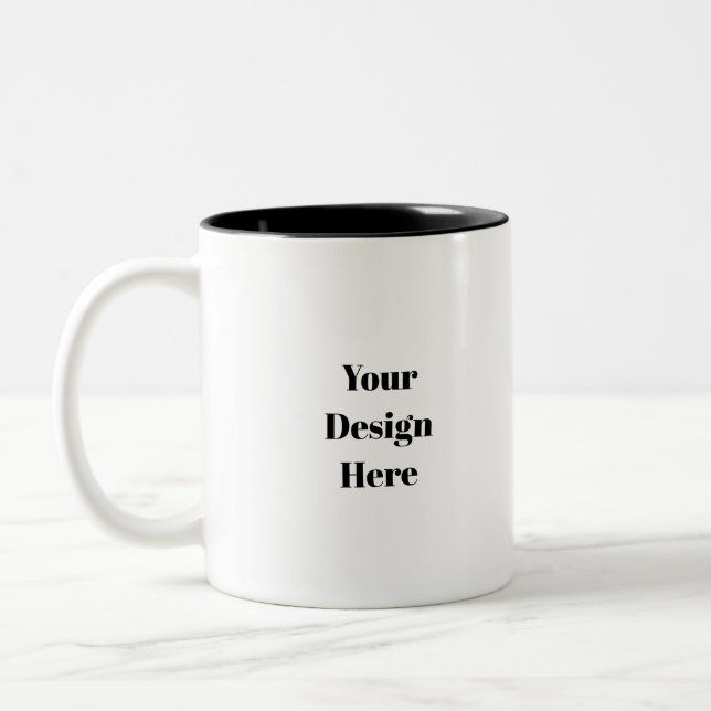Taza Bicolor Personalización o Personalizar (Izquierda)