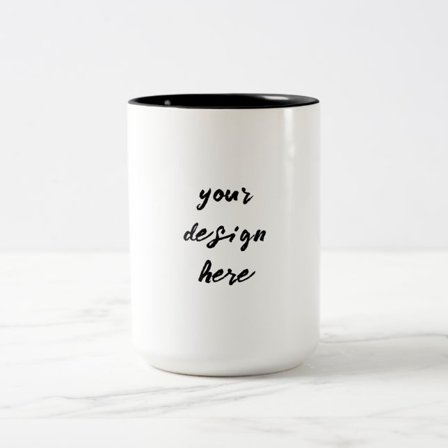 Taza Bicolor Personalización o Personalizar (Centro)