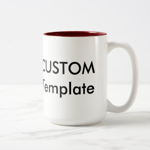 Taza Bicolor Personalizado 2-tono 15oz Mug - MARRÓN MARRONES ad