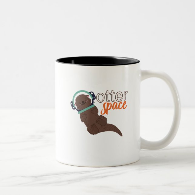 Taza Bicolor Personalizado animal y humor divertidos en el espa (Derecha)
