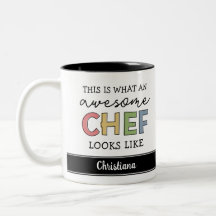Personalizado Awesome Chef Gifts | Mejor Chef Cada
