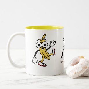 Taza Bicolor Personalizado bananero