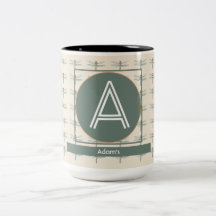 PERSONALIZADO BEIGE OLIVE RETRO DRAGONFLY