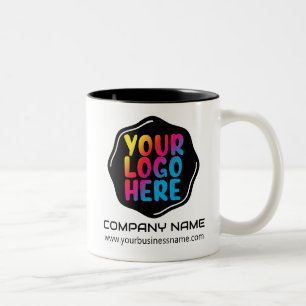 Taza Bicolor Personalizado Branded Mugs: Elevar la imagen de su