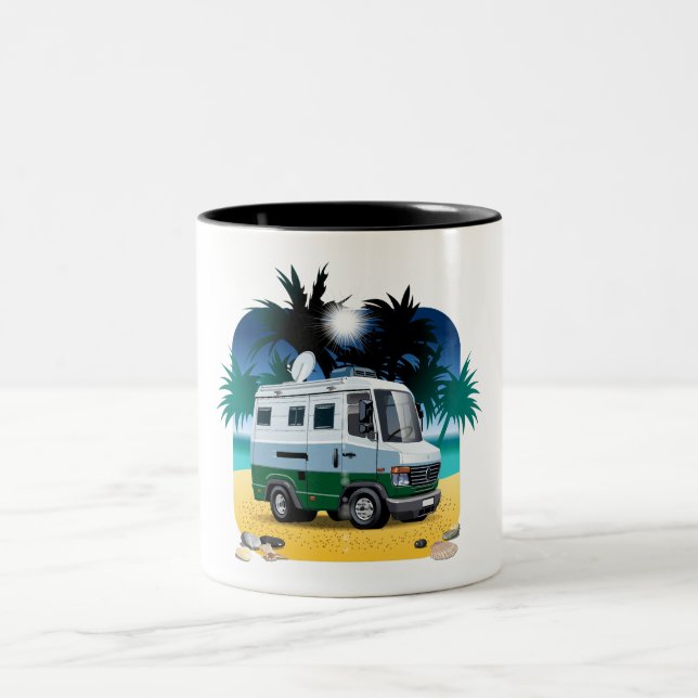 Taza Bicolor Personalizado Camper (Centro)