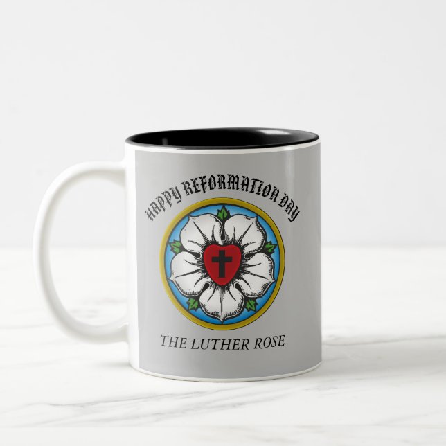 Taza Bicolor Personalizado Church Mug (Izquierda)