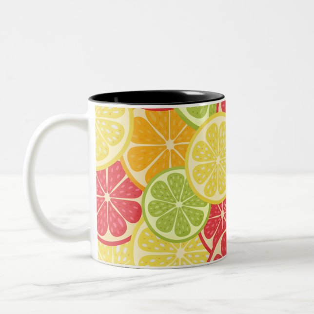 Taza Bicolor Personalizado Citrus (Izquierda)