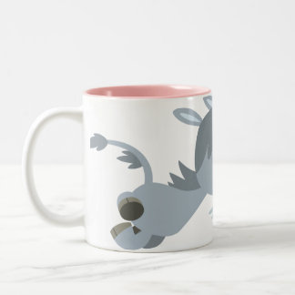 Taza Bicolor Personalizado Cuidado Unicornio En Una Mug De Pris