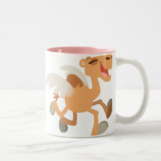 Taza Bicolor Personalizado Cute Winged-Camel Mug