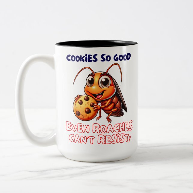 Taza Bicolor Personalizado de Cockroach dulce (Izquierda)