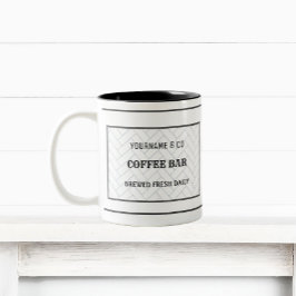 Taza Bicolor Personalizado de Coffee Bar