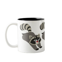 Personalizado de Cute Prankish Raccoon