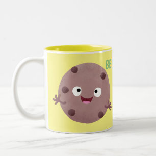 Taza Bicolor Personalizado de galleta de chocolate inteligente