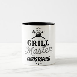 Taza Bicolor Personalizado de Grill Master