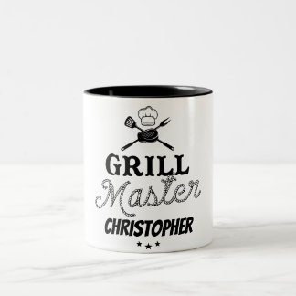 Taza Bicolor Personalizado de Grill Master