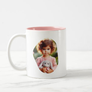 Taza Bicolor Personalizado de la abuela orgullosa y personaliza