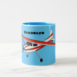 Taza Bicolor Personalizado de la aeronave de engranajes de tric