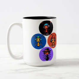 Taza Bicolor personalizado de música ant