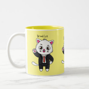 Taza Bicolor Personalizado de traje de negocios