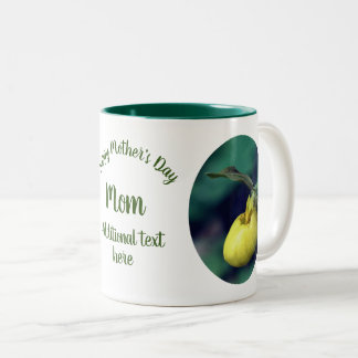 Taza Bicolor Personalizado el día de la madre, la dama de piel