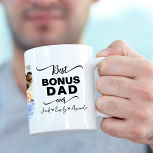 Taza Bicolor Personalizado Elegant Mejor bono papá jamás Colecc