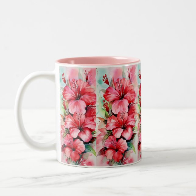 Taza Bicolor Personalizado elegante Imprimir barrido (Izquierda)