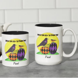 Taza Bicolor Personalizado en Baltimore Birdtown
