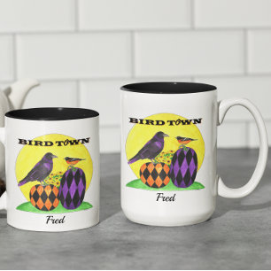 Taza Bicolor Personalizado en Baltimore Birdtown