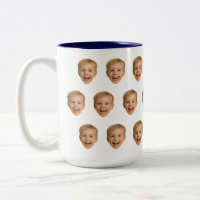 Personalizado Face Mug, foto personalizada de cara